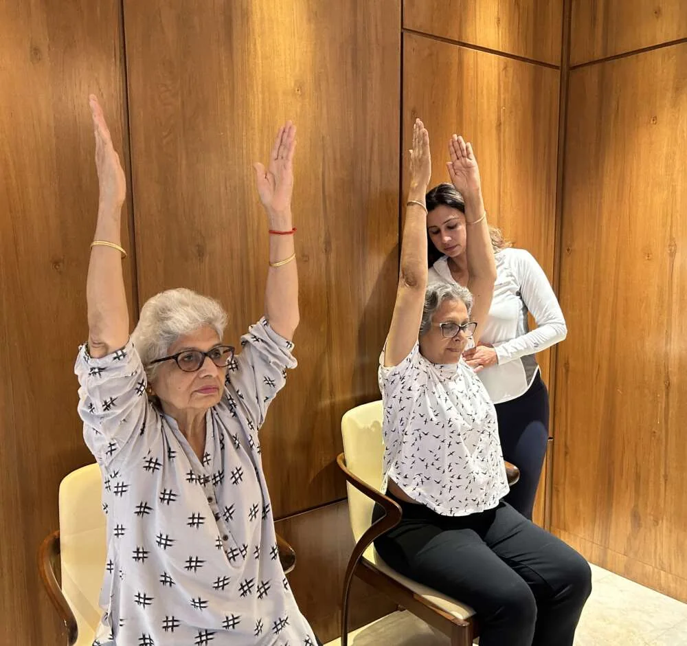 ‘Stillness through Movement’, a practice in Chair Yoga & Meditation