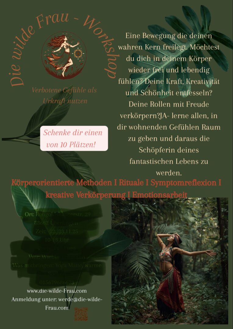 Die wilde Frau (210 x 297 mm)
