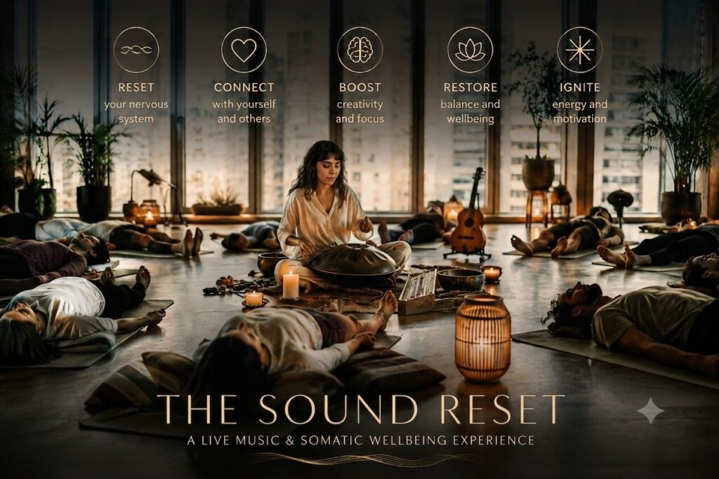 The Sound Reset – An Immersive Live Music & Somatic Wellbeing Experience