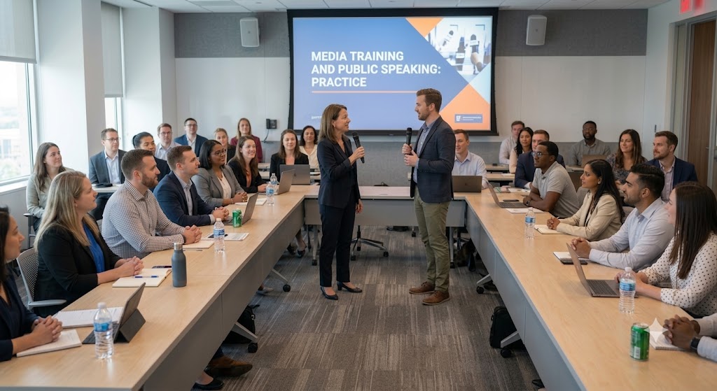 Media and Public Speaking Training