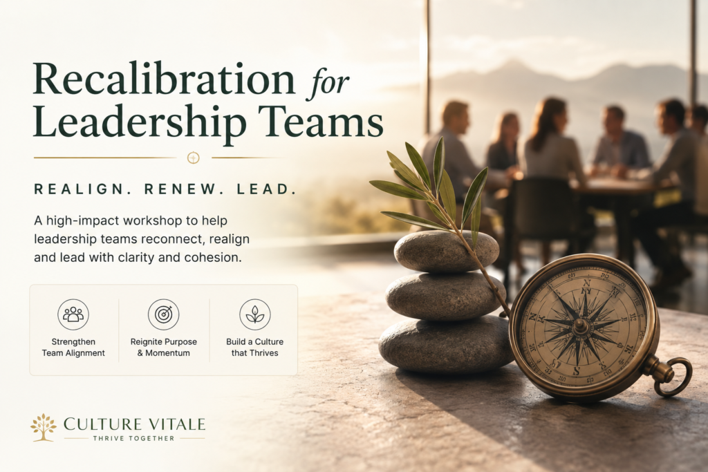 Recalibration for Leadership Teams