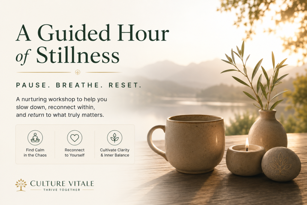 A Guided Hour of Stillness