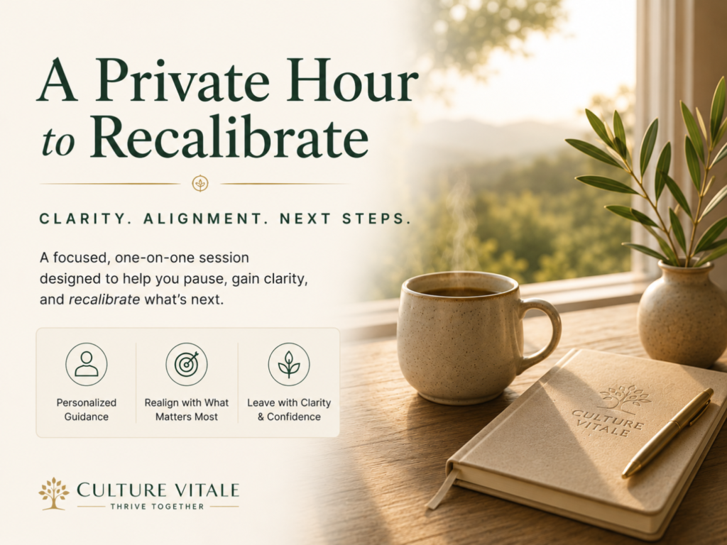 A Private Hour to Recalibrate