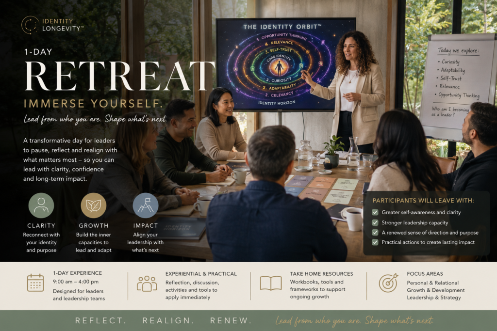 Identity Longevity™ Leadership Retreat – Expand Your Leadership Horizon