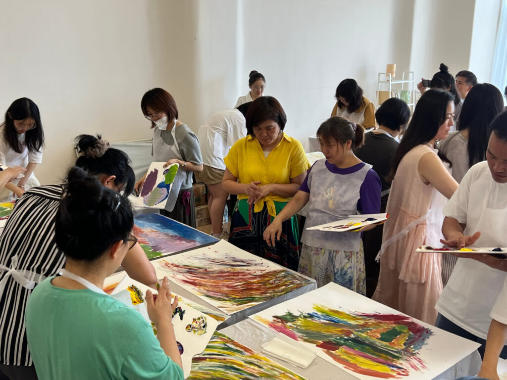 Painting the Present Moment