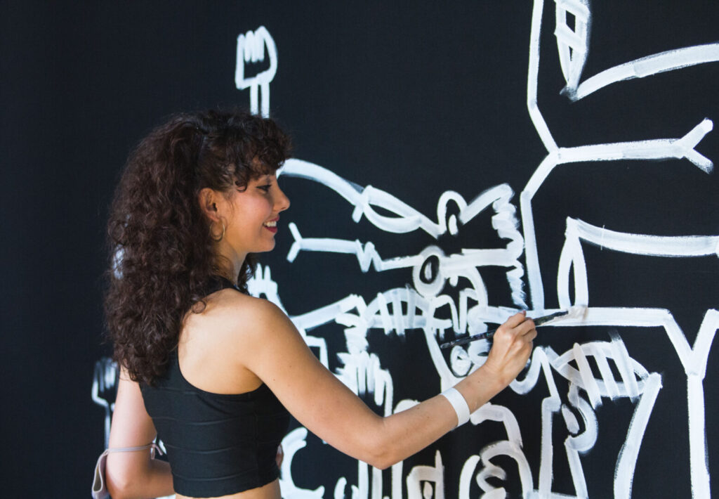 Live painting-Mural expirience.