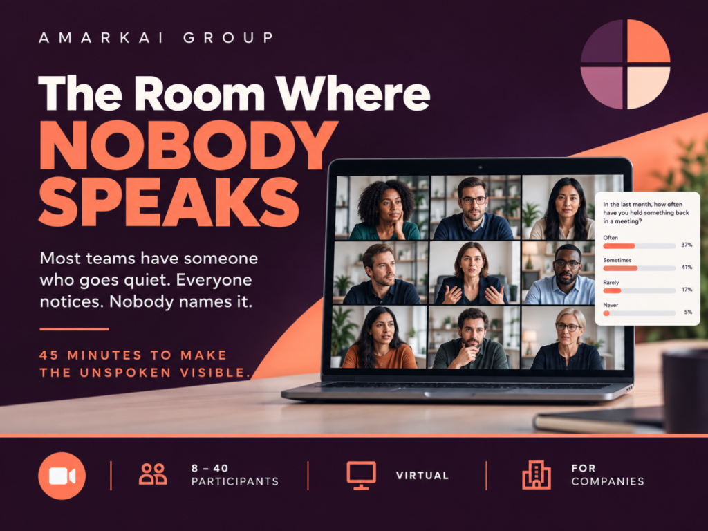 The Room Where Nobody Speaks